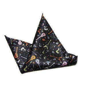Guitar Music Pocket Square Men's
